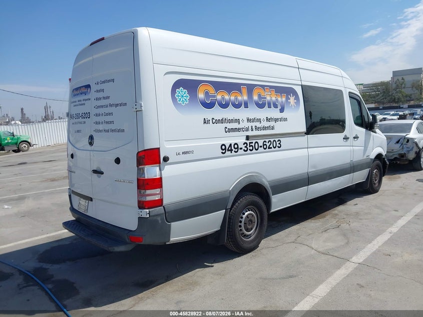 Vin: wd3pe8cc6fp105995, lot: 46327821, mercedes-benz sprinter 2500 high roof 20154