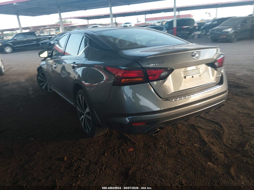 Vin: 1n4bl4fw7mn373103, lot: 46327835, nissan altima platinum intelligent awd 20213