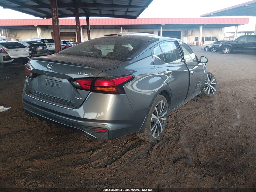 Vin: 1n4bl4fw7mn373103, lot: 46327835, nissan altima platinum intelligent awd 20214