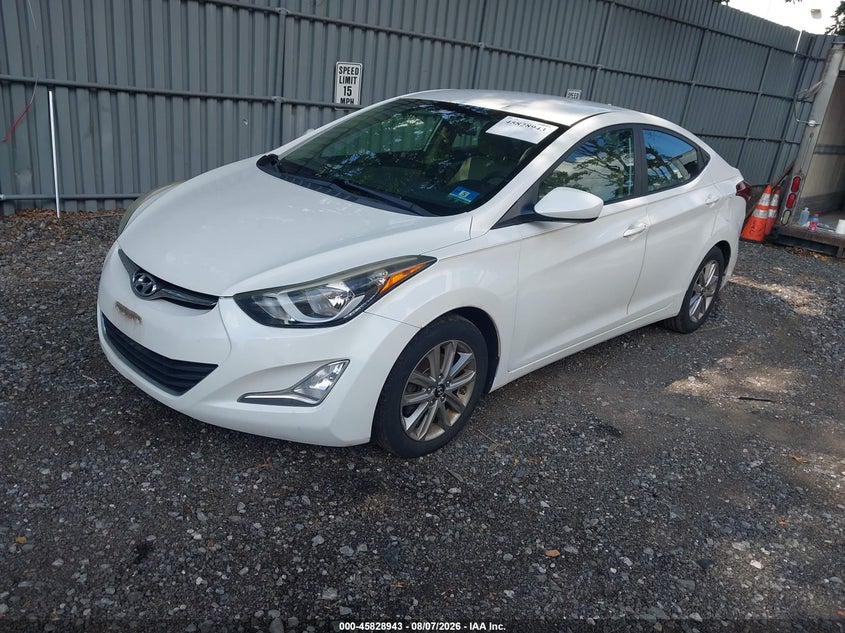 Vin: 5npdh4ae6eh511993, lot: 46327845, hyundai elantra se 20142