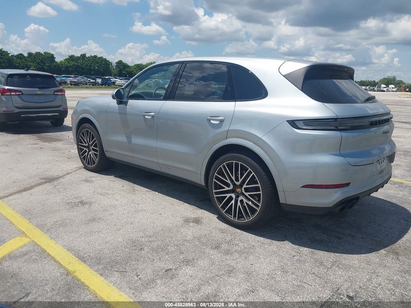 Vin: wp1aa2ay8sda02266, lot: 46327864, porsche cayenne 20253