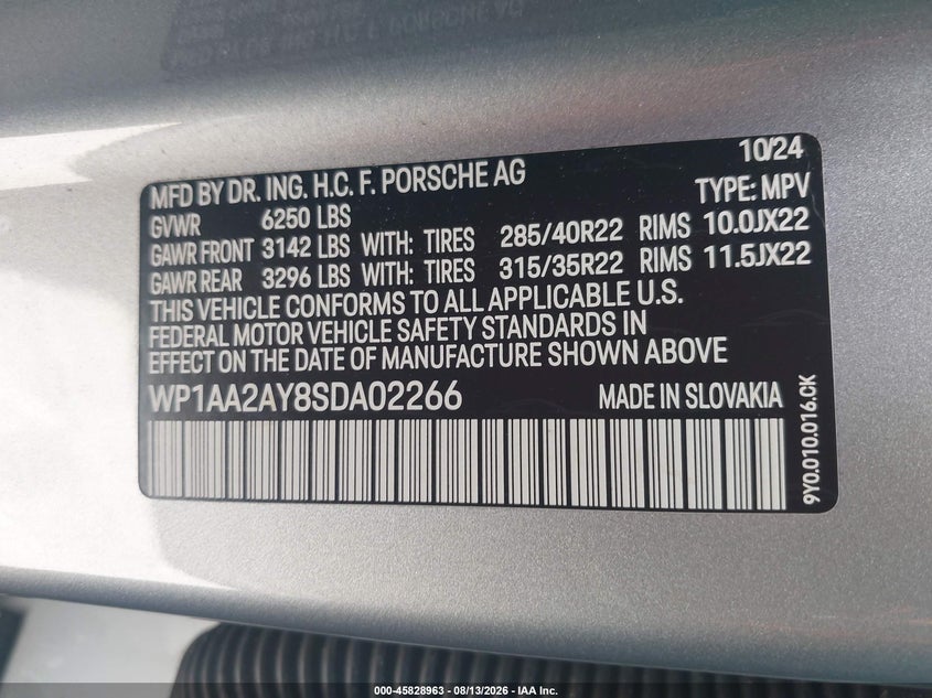 PORSCHE CAYENNE - zdjęcie 9