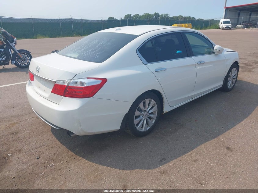 Vin: 1hgcr2f84da008616, lot: 46327867, honda accord ex-l 20134
