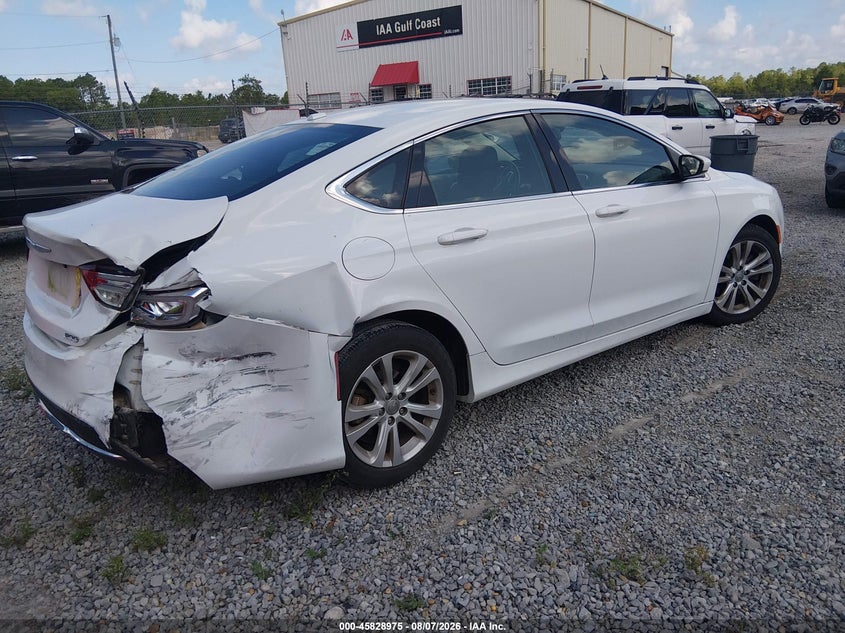 Vin: 1c3cccab7fn679268, lot: 46327876, chrysler 200 limited 20154