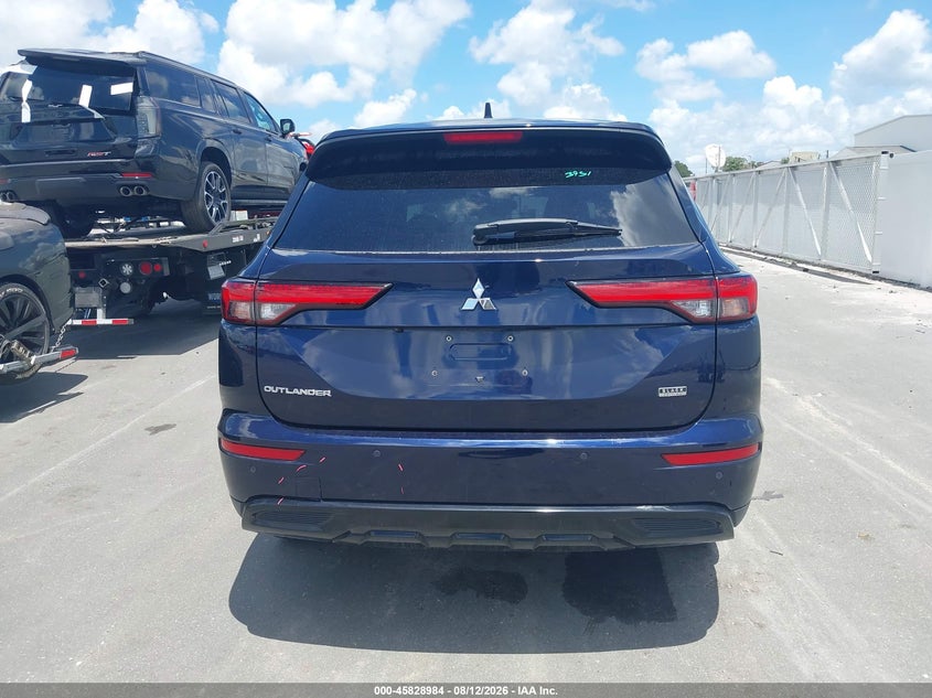 MITSUBISHI OUTLANDER 2022 VIN JA4J3UA86NZ059171