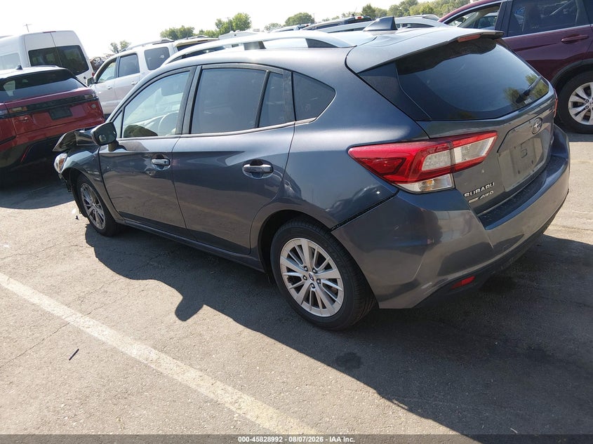 Vin: 4s3gtad62h3736569, lot: 46327893, subaru impreza 2.0i premium 20173