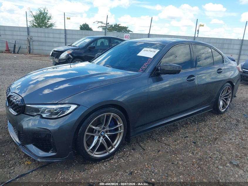 Vin: wba5u7c00la232169, lot: 46327921, bmw m340i 20202