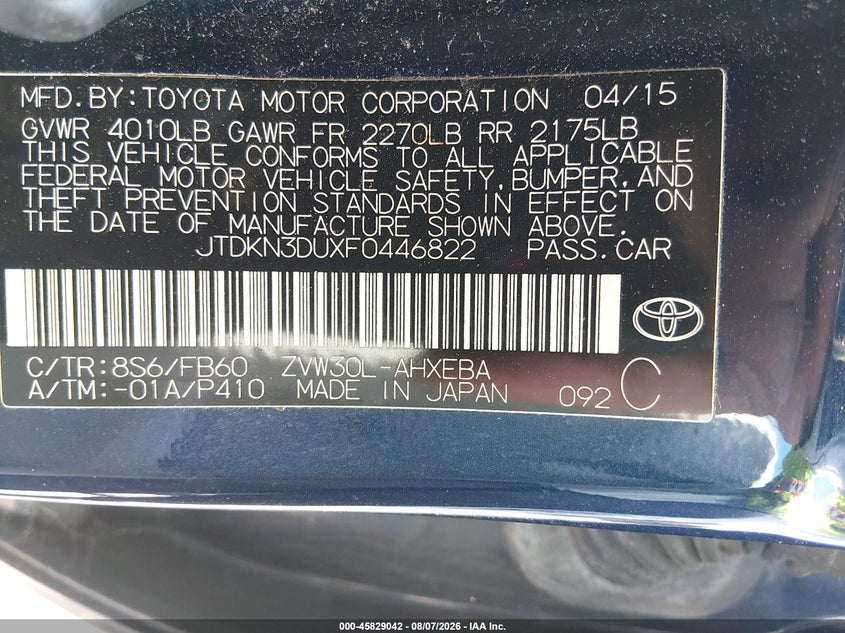TOYOTA PRIUS - zdjęcie 9