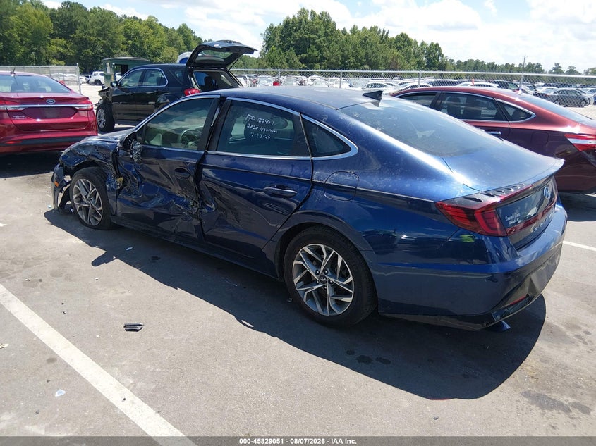 2020 HYUNDAI SONATA auction photo 3