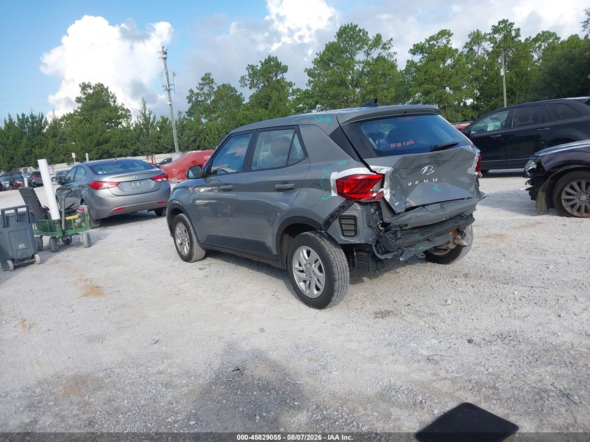 2022 HYUNDAI VENUE auction photo 3