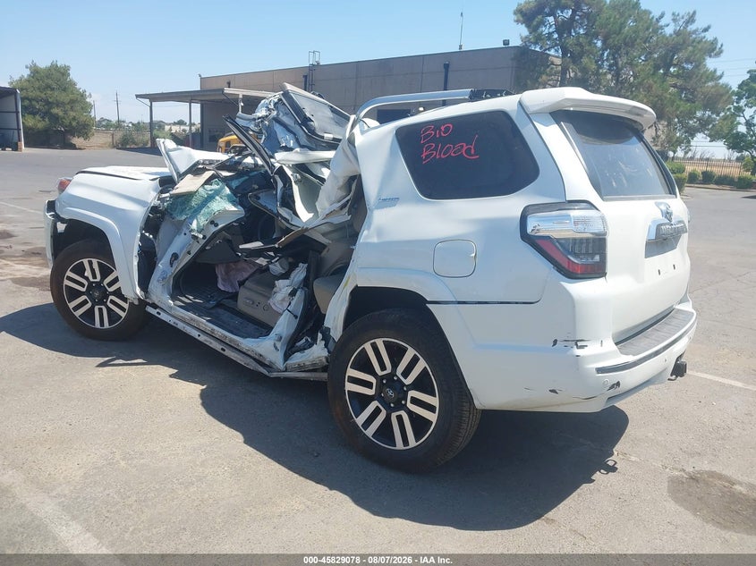 Vin: jteku5jr9n6023669, lot: 46327979, toyota 4runner limited 20223