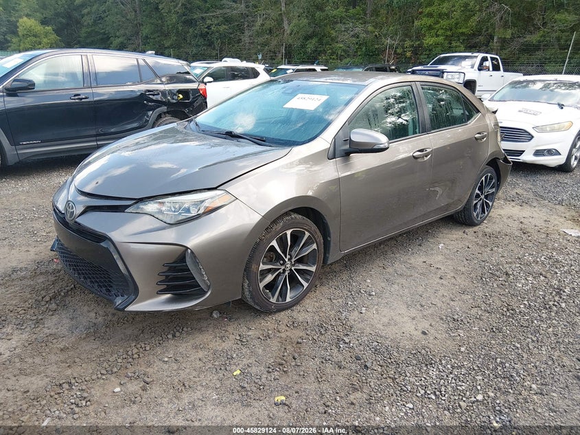 2017 TOYOTA COROLLA auction photo 2