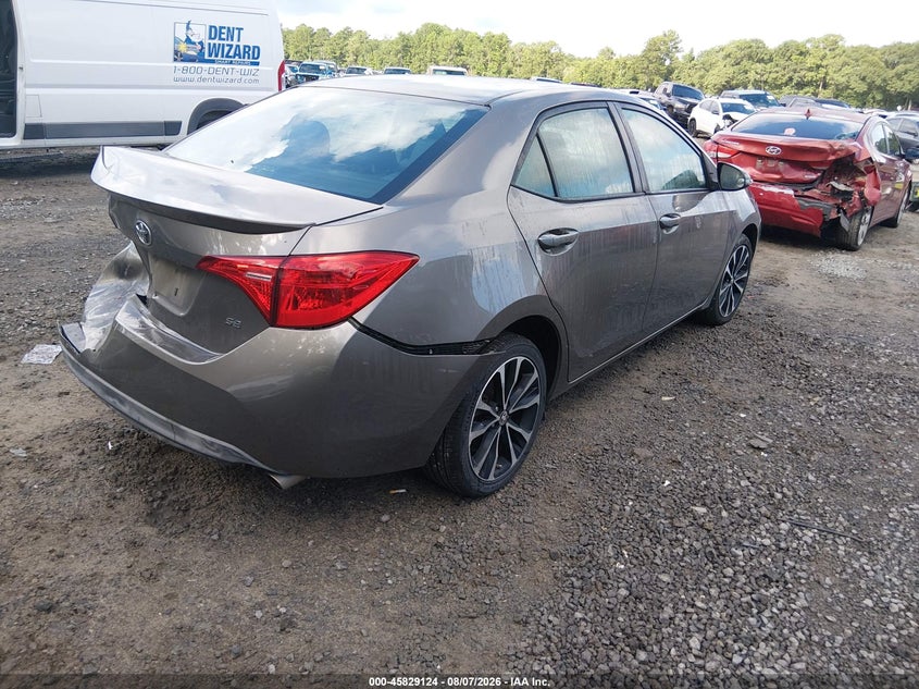 2017 TOYOTA COROLLA auction photo 4