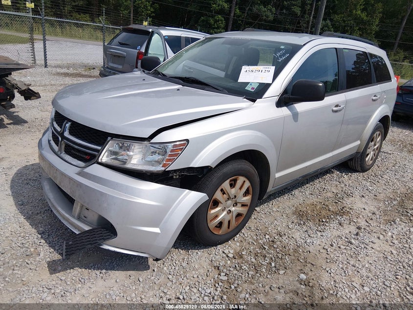 Vin: 3c4pdcab6et308658, lot: 46328030, dodge journey se 20142