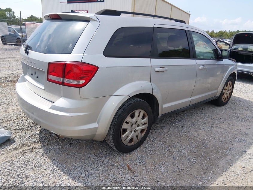 Vin: 3c4pdcab6et308658, lot: 46328030, dodge journey se 20144
