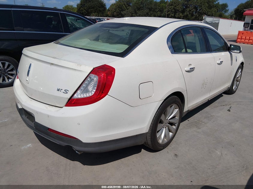 2013 LINCOLN MKS auction photo 4