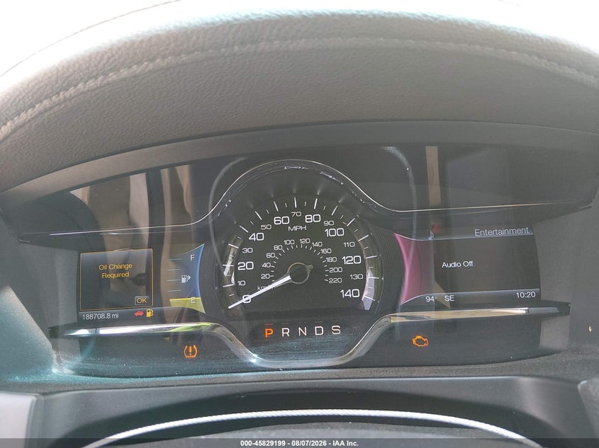 2013 LINCOLN MKS auction photo 7