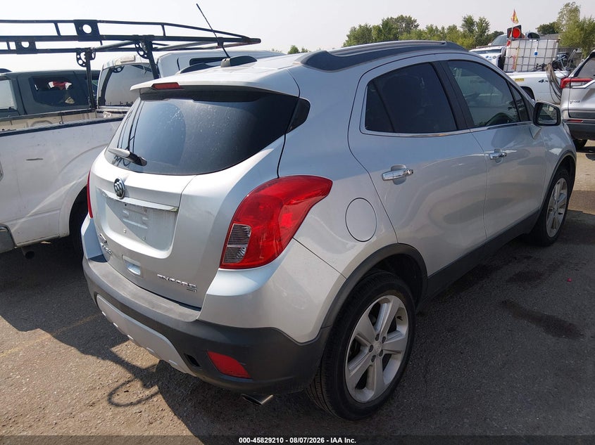 Vin: kl4cjfsbxfb205232, lot: 46328111, buick encore convenience 20154