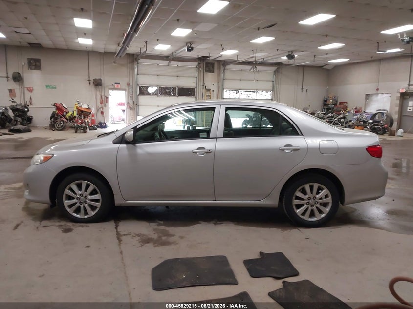 TOYOTA COROLLA 2010 VIN 2T1BU4EE1AC345389