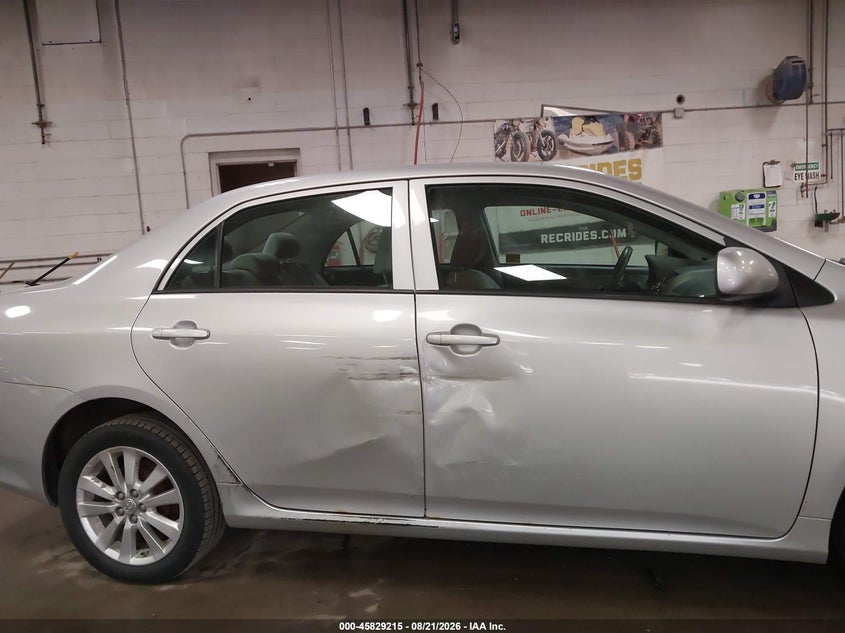 TOYOTA COROLLA 2010 VIN 2T1BU4EE1AC345389