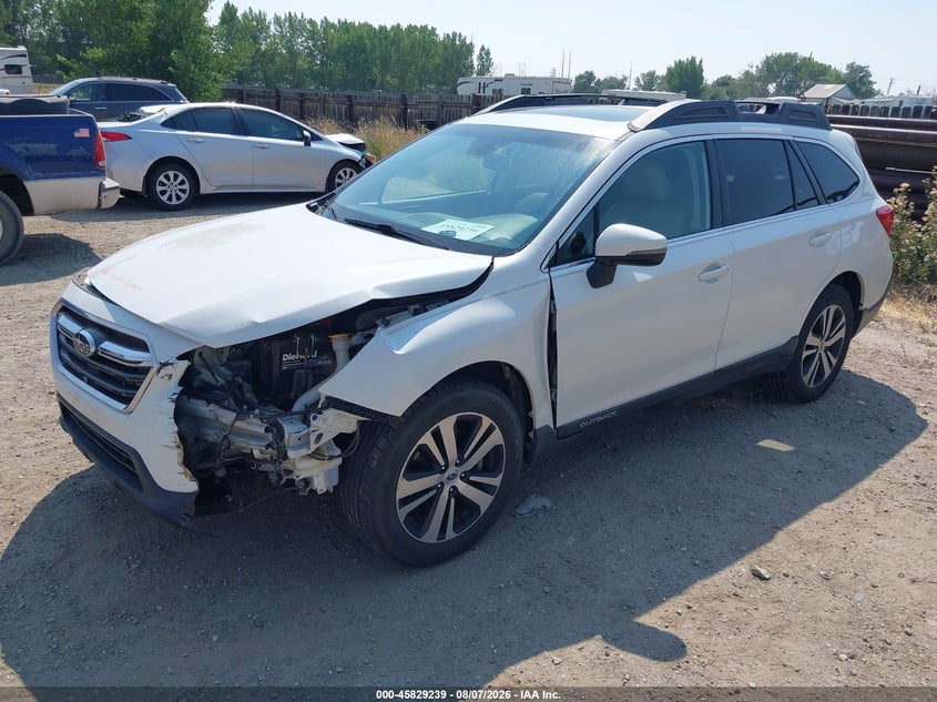 Vin: 4s4bsanc6k3263988, lot: 46328140, subaru outback 2.5i limited 20192