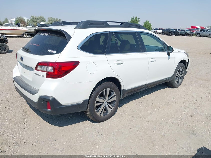 Vin: 4s4bsanc6k3263988, lot: 46328140, subaru outback 2.5i limited 20194