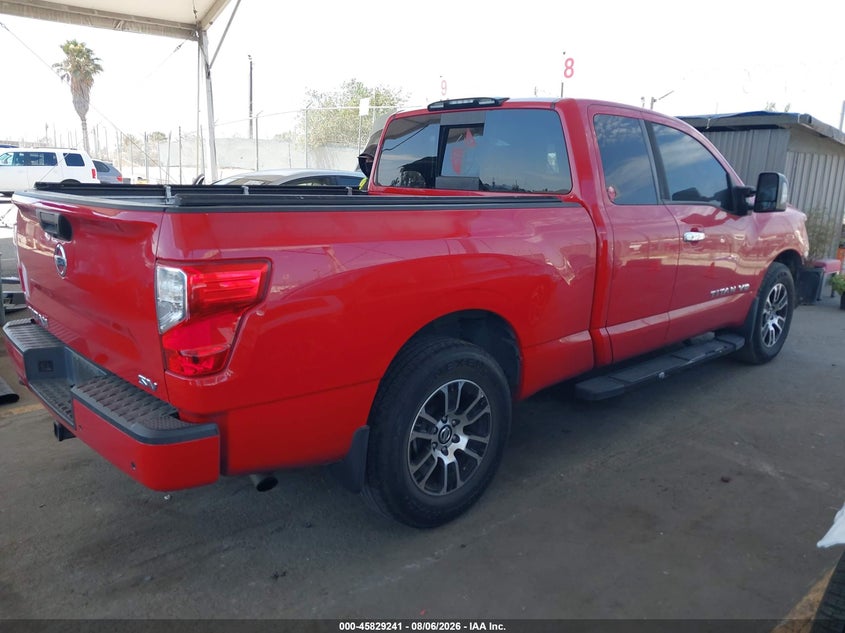 Vin: 1n6aa1cf2ln509163, lot: 46328142, nissan titan king cab sv 4x2 20204