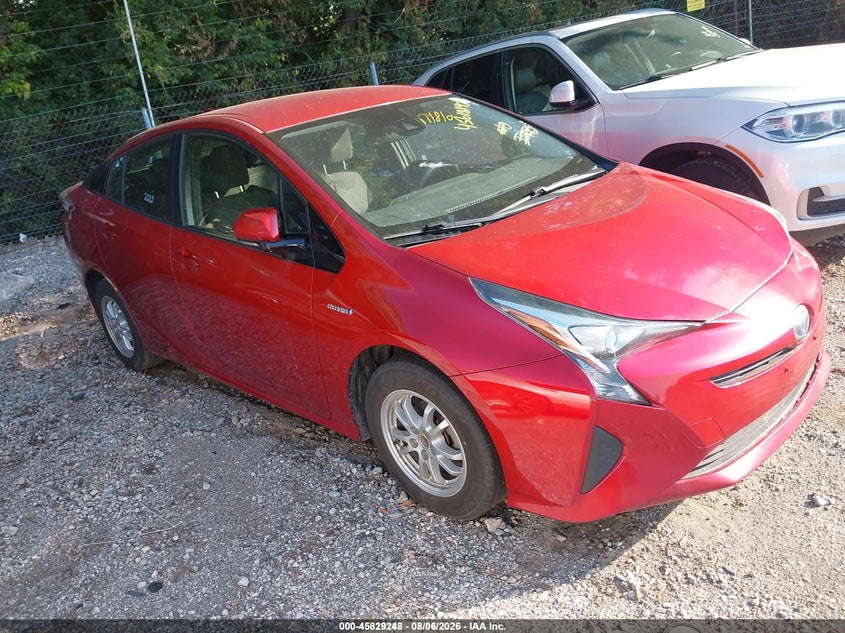 Vin: jtdkarfu9j3552052, lot: 46328149, toyota prius two eco 2018 img_1