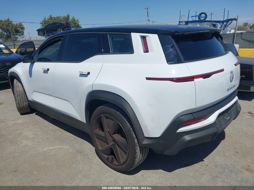 Vin: vcf1zbu29pg003871, lot: 46328167, fisker ocean one 20233