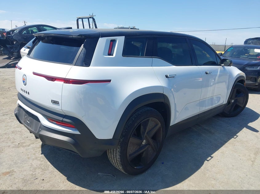 Vin: vcf1zbu29pg003871, lot: 46328167, fisker ocean one 20234