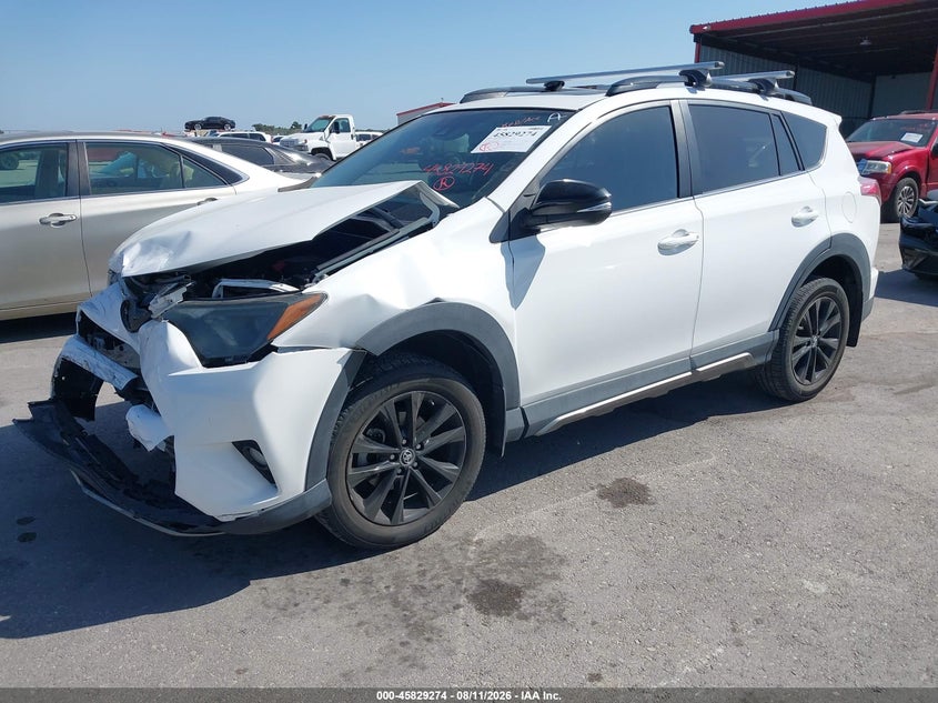 2018 Toyota RAV 4, Удар спереду, IAAI, VIN 2T3RFREV8JW745008 — фото 2