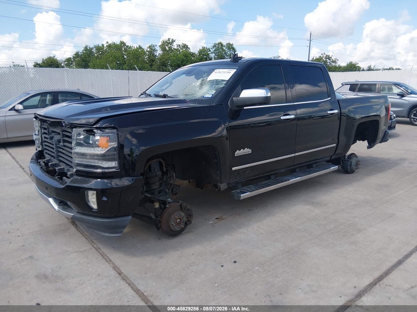Vin: 3gcuktej8hg351597, lot: 46328187, chevrolet silverado 1500 high country 20172