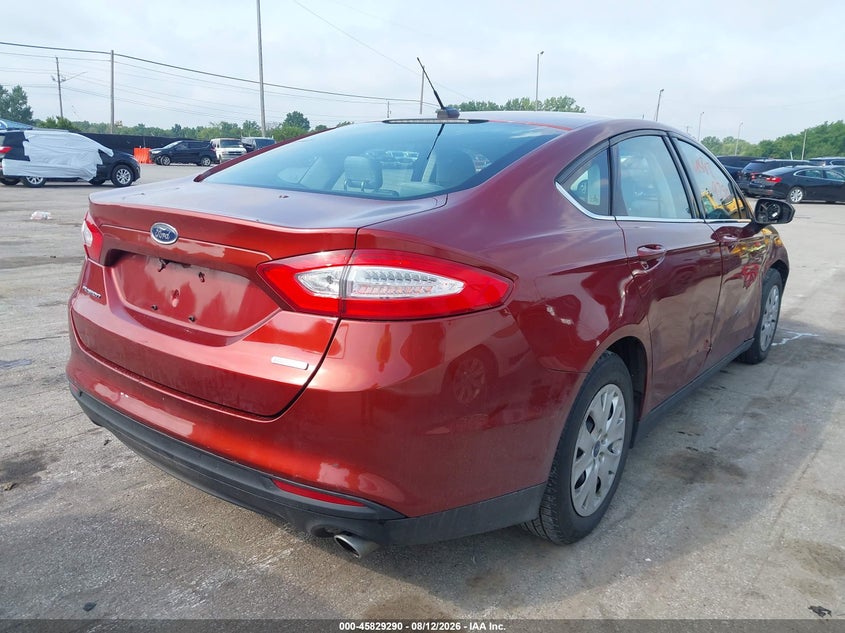 Vin: 3fa6p0g70er293727, lot: 46328191, ford fusion s 20144