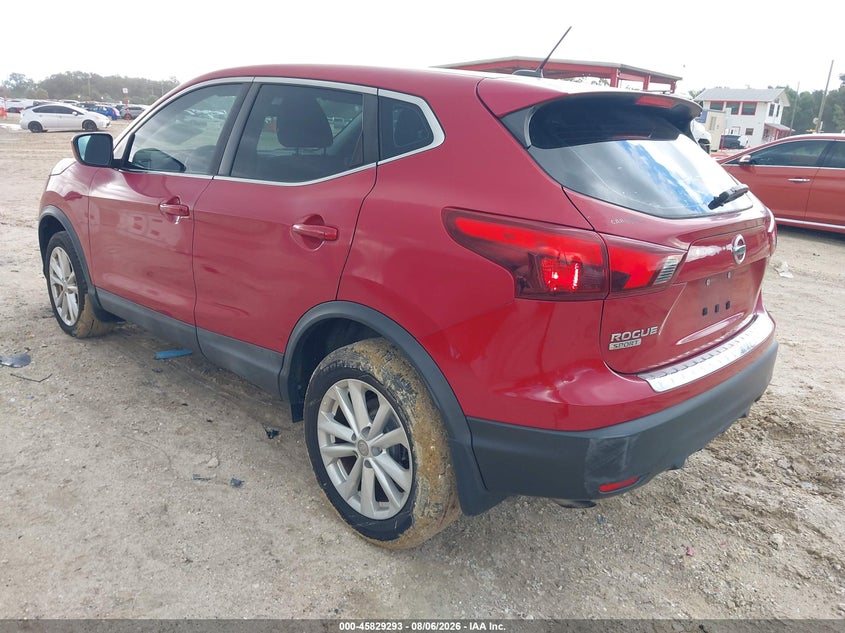 Vin: jn1bj1cp6hw027459, lot: 46328194, nissan rogue sport s 20173