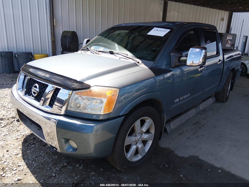 Vin: 1n6ba0ed5cn317102, lot: 46328213, nissan titan sl 20122