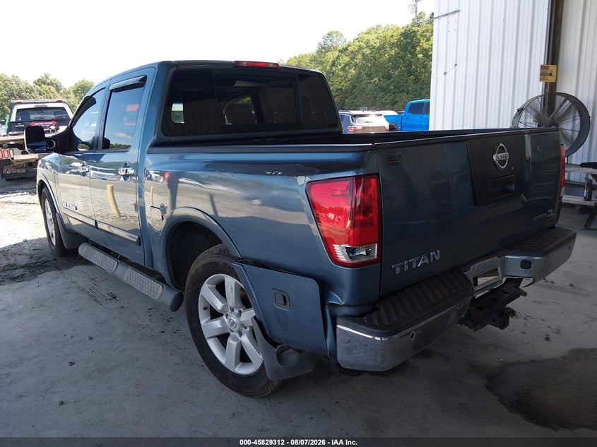Vin: 1n6ba0ed5cn317102, lot: 46328213, nissan titan sl 20123