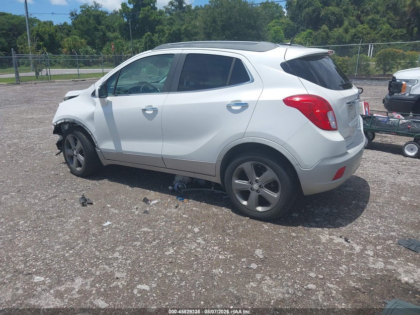 Vin: kl4cjbsbxdb130764, lot: 46328226, buick encore convenience 20133