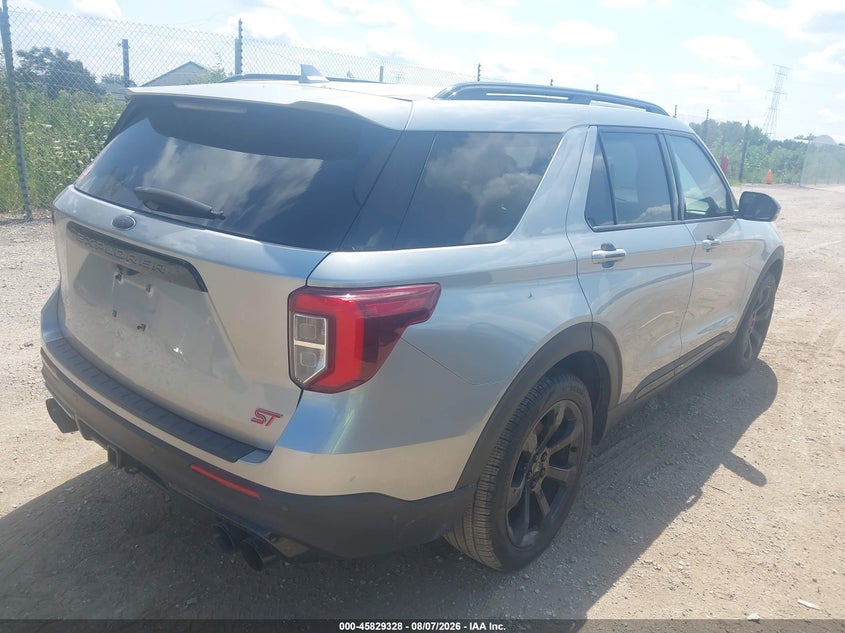 Vin: 1fm5k8gc2lgb57888, lot: 46328229, ford explorer st 20204