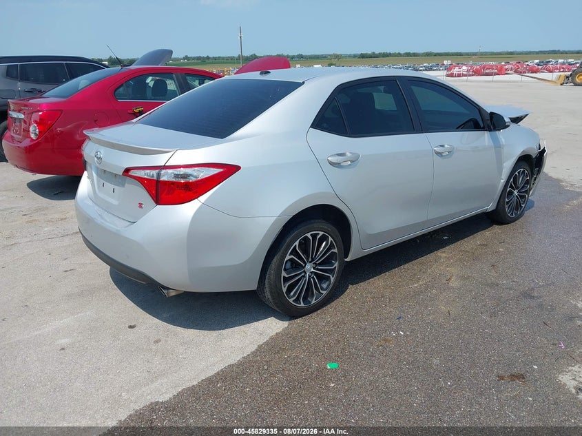 Vin: 5yfburhexep051701, lot: 46328236, toyota corolla s premium 20144