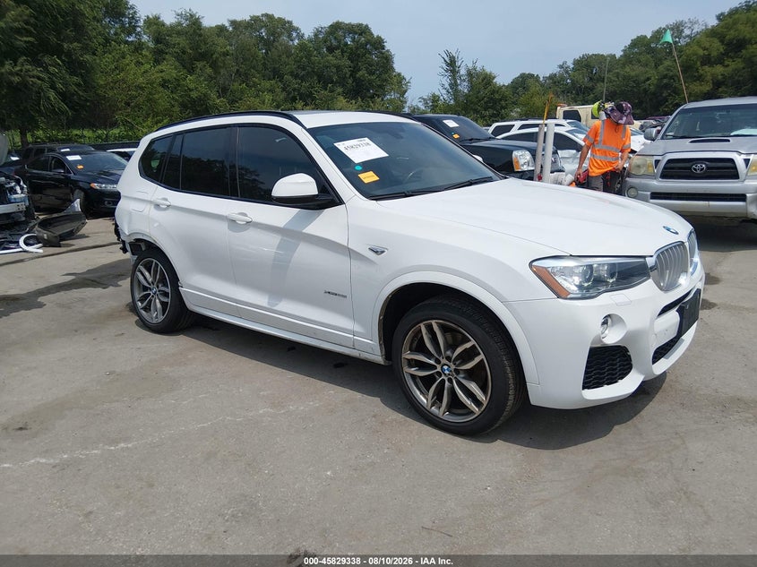 2016 BMW X3 auction photo 1