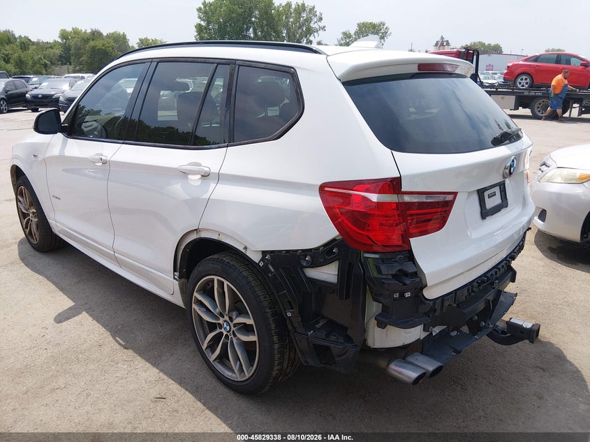 2016 BMW X3 auction photo 3