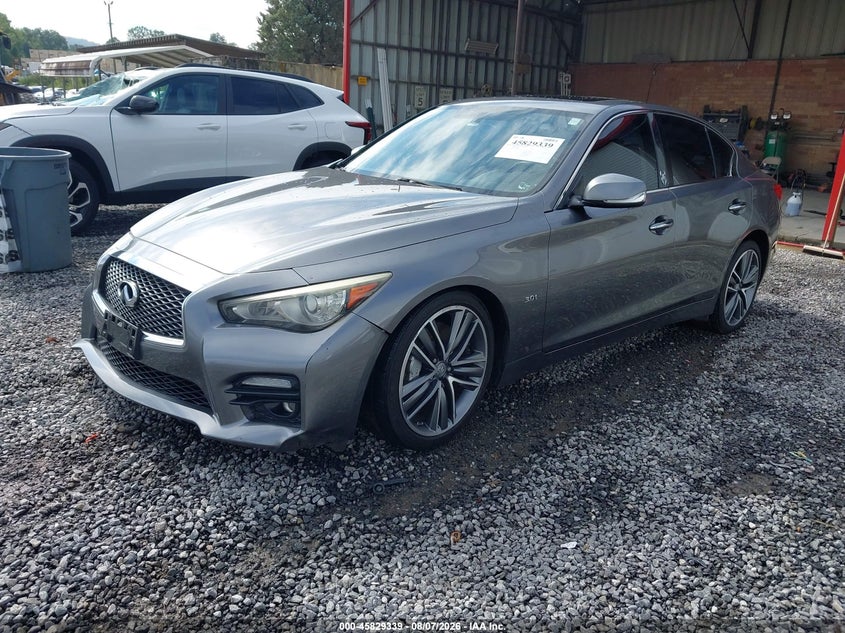 Vin: jn1ev7apxhm732896, lot: 46328240, infiniti q50 3.0t sport 20172
