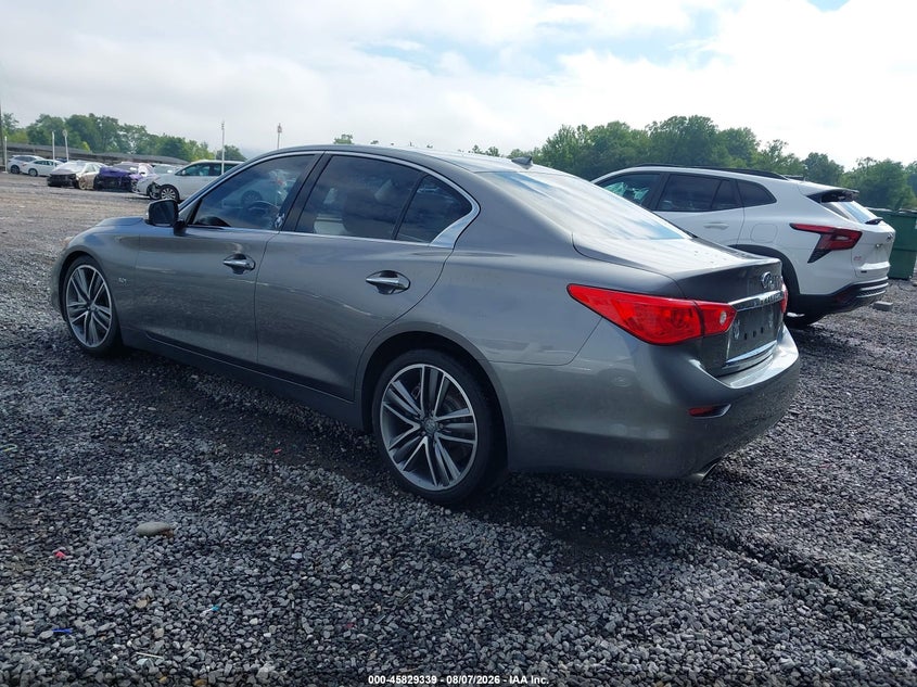 Vin: jn1ev7apxhm732896, lot: 46328240, infiniti q50 3.0t sport 20173