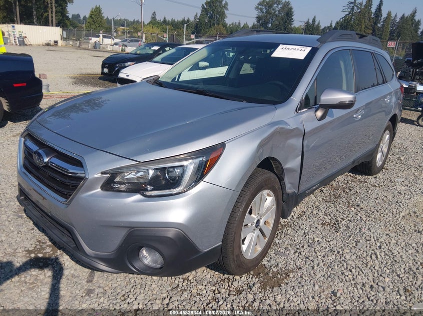Vin: 4s4bsafc0j3292478, lot: 46328245, subaru outback 2.5i premium 20182