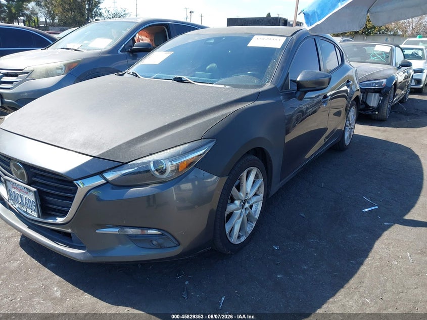 Vin: jm1bn1m37h1135017, lot: 46328254, mazda mazda3 grand touring 20172
