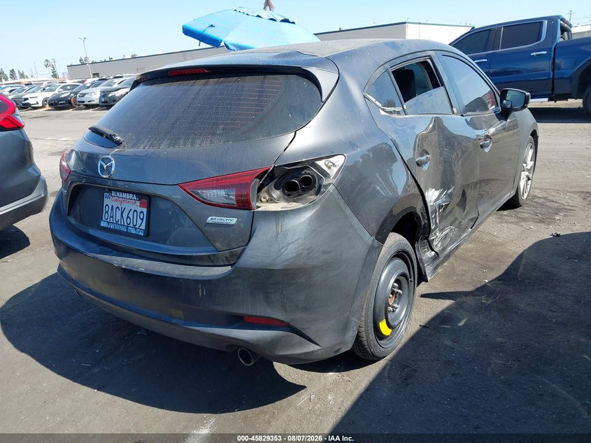 Vin: jm1bn1m37h1135017, lot: 46328254, mazda mazda3 grand touring 20174