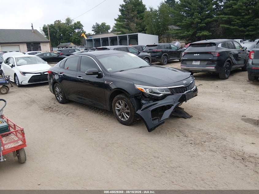 2019 Kia Optima Lx, Перёд, IAAI, VIN 5XXGT4L3XKG282328