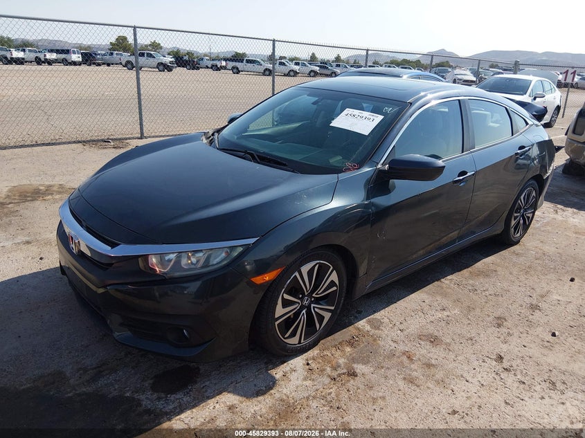 Vin: 19xfc1f3xge006754, lot: 46328294, honda civic ex-t 20162
