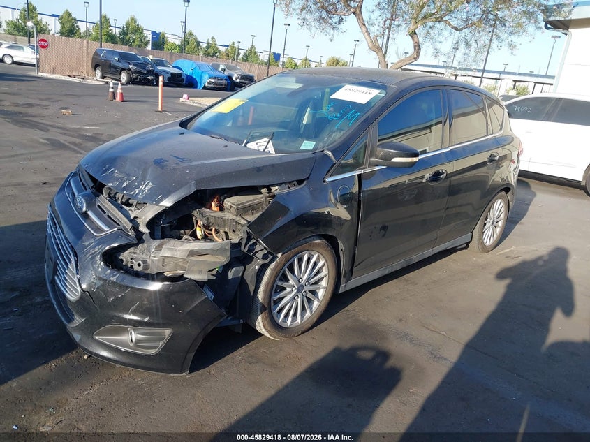 Vin: 1fadp5cuxgl105958, lot: 46328319, ford c-max energi sel 20162
