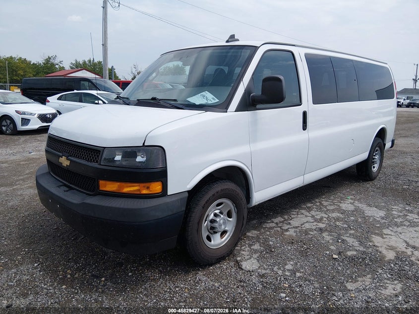 CHEVROLET EXPRESS 3500 2019 VIN 1GAZGNFG8K1333069
